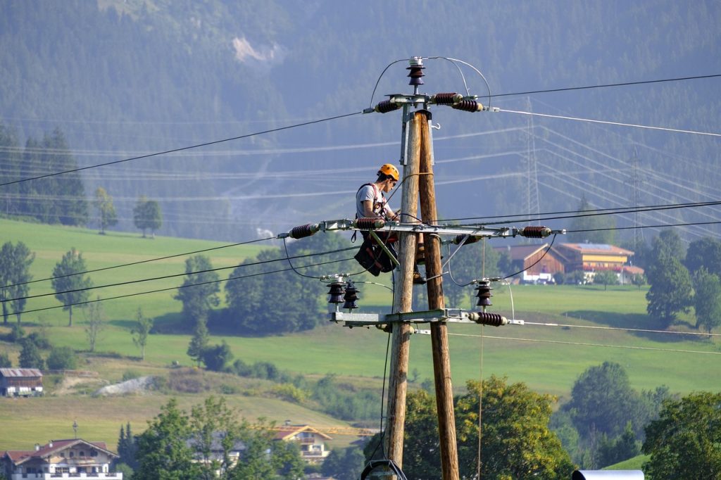 electrician, handyman, workers, work, mast, power pole, electricity, energy, electrician, electrician, electrician, electrician, electrician