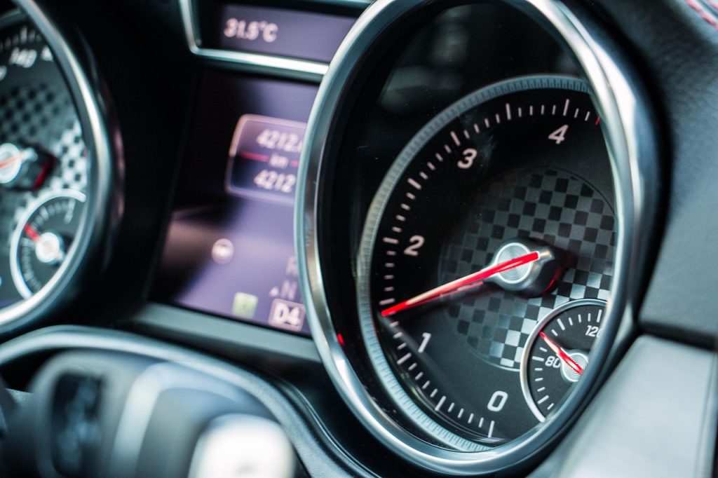 speedometer, car, automobile, mercedes-benz, automotive, driving, modern, luxury, vehicle, gle coupe, interior, car wallpapers, blue car, blue interior